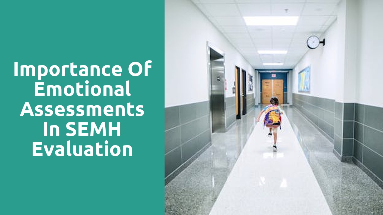 Importance of Emotional Assessments in SEMH Evaluation
